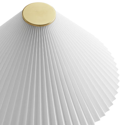 Modway EEI-7215 Cove Travertine Table Lamp With Pleated Shade Modway