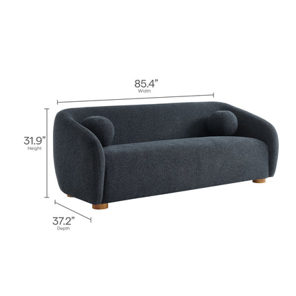 Modway EEI-7217 Holland 85" Chenille Fabric Sofa Modway