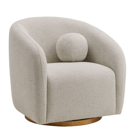 Modway EEI-7218 Holland Swivel Chenille Fabric Armchair Modway
