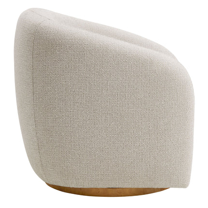 Modway EEI-7218 Holland Swivel Chenille Fabric Armchair Modway