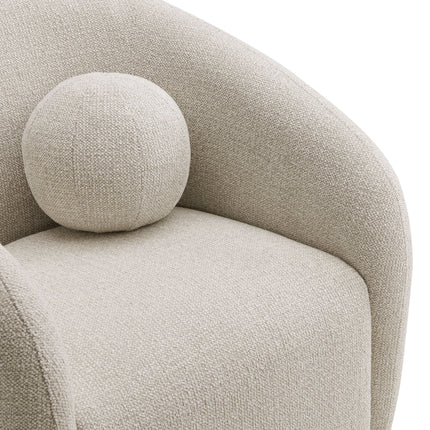 Modway EEI-7218 Holland Swivel Chenille Fabric Armchair Modway