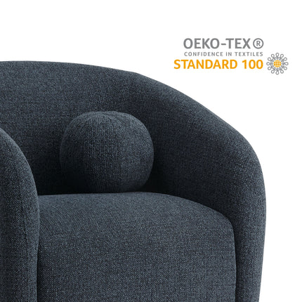 Modway EEI-7218 Holland Swivel Chenille Fabric Armchair Modway
