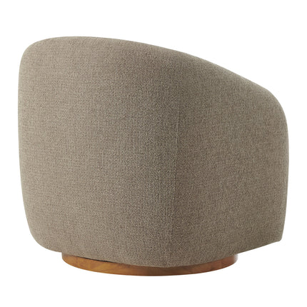 Modway EEI-7218 Holland Swivel Chenille Fabric Armchair Modway