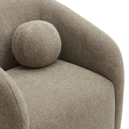 Modway EEI-7218 Holland Swivel Chenille Fabric Armchair Modway