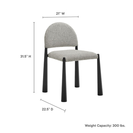 Modway EEI-7220 Hayley Upholstered Fabric Dining Side Chair Modway