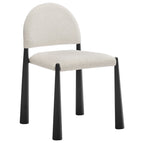 Black Cream / Upholstered Fabric