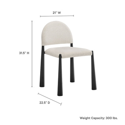 Modway EEI-7220 Hayley Upholstered Fabric Dining Side Chair Modway