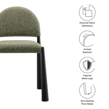 Modway EEI-7220 Hayley Upholstered Fabric Dining Side Chair Modway