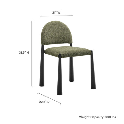 Modway EEI-7220 Hayley Upholstered Fabric Dining Side Chair Modway