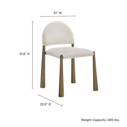 Modway EEI-7220 Hayley Upholstered Fabric Dining Side Chair Modway