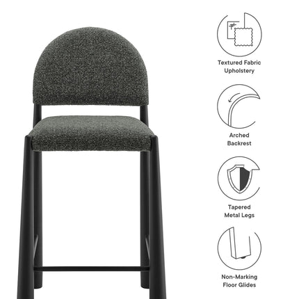 Modway EEI-7221 Hayley Upholstered Fabric Counter Stool Modway
