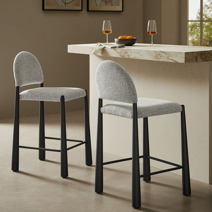 Modway EEI-7221 Hayley Upholstered Fabric Counter Stool Modway