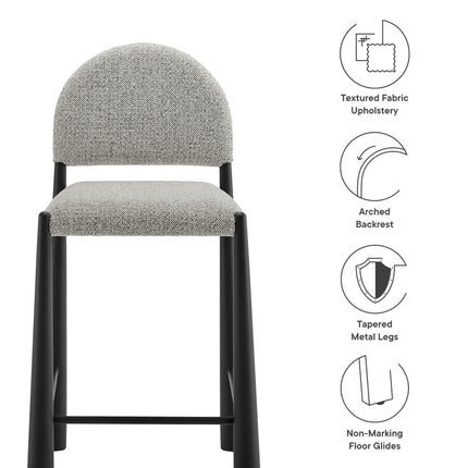 Modway EEI-7221 Hayley Upholstered Fabric Counter Stool Modway