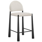 Black Cream / Upholstered Fabric