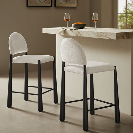 Modway EEI-7221 Hayley Upholstered Fabric Counter Stool Modway