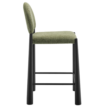 Modway EEI-7221 Hayley Upholstered Fabric Counter Stool Modway