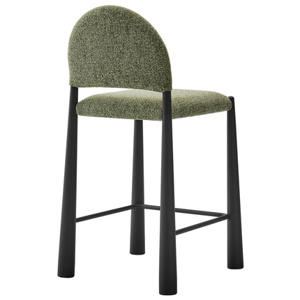 Modway EEI-7221 Hayley Upholstered Fabric Counter Stool Modway