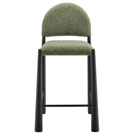 Modway EEI-7221 Hayley Upholstered Fabric Counter Stool Modway