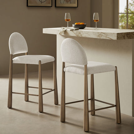 Modway EEI-7221 Hayley Upholstered Fabric Counter Stool Modway