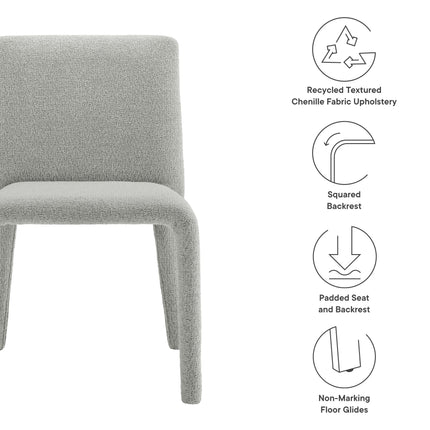 Modway EEI-7222 Rhodes Fabric Upholstered Dining Chair Modway