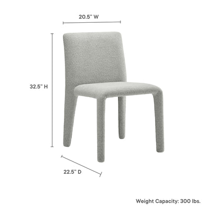 Modway EEI-7222 Rhodes Fabric Upholstered Dining Chair Modway