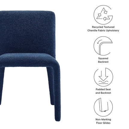 Modway EEI-7222 Rhodes Fabric Upholstered Dining Chair Modway