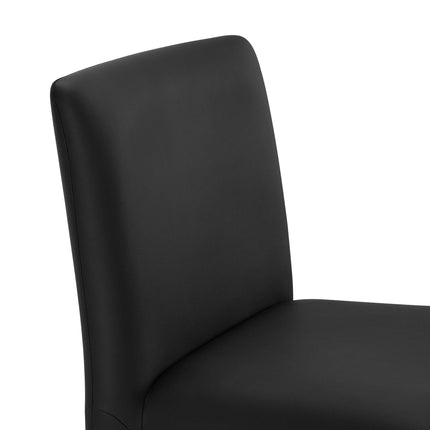 Modway EEI-7223 Rhodes Vegan Leather Upholstered Dining Chair Modway