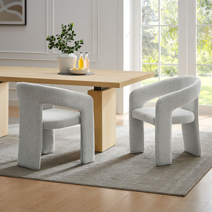 Modway EEI-7224 Oslo Barrel Fabric Upholstered Dining Accent Chair Modway