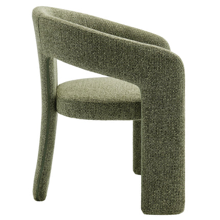 Modway EEI-7224 Oslo Barrel Fabric Upholstered Dining Accent Chair Modway