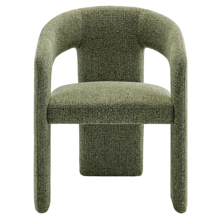 Modway EEI-7224 Oslo Barrel Fabric Upholstered Dining Accent Chair Modway