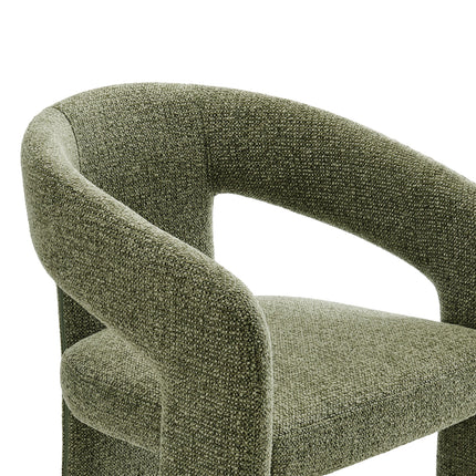 Modway EEI-7224 Oslo Barrel Fabric Upholstered Dining Accent Chair Modway