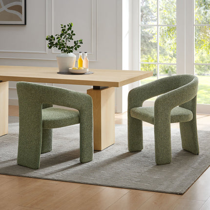 Modway EEI-7224 Oslo Barrel Fabric Upholstered Dining Accent Chair Modway