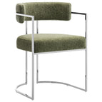Silver Leaf / Fabric and Metal