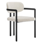 Black Cream / Fabric and Metal