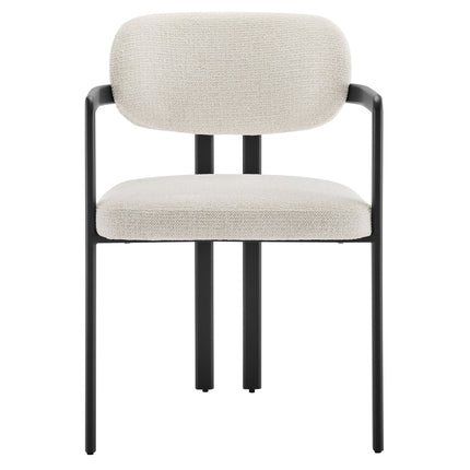 Modway EEI-7229 Elio Barrel Fabric and Metal Dining Chair Modway