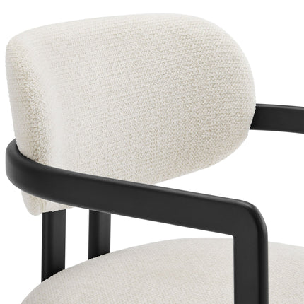 Modway EEI-7229 Elio Barrel Fabric and Metal Dining Chair Modway