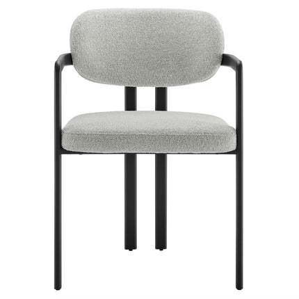 Modway EEI-7229 Elio Barrel Fabric and Metal Dining Chair Modway