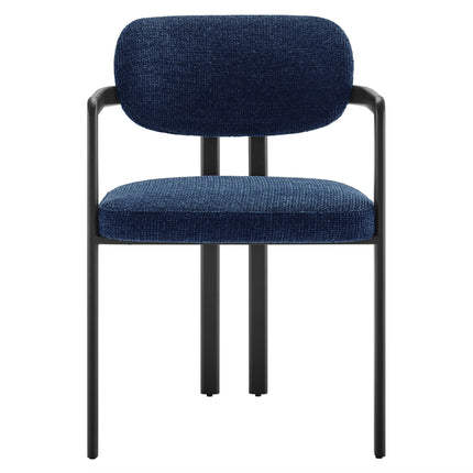Modway EEI-7229 Elio Barrel Fabric and Metal Dining Chair Modway
