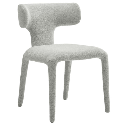 Modway EEI-7230 Stellan Curved Back Boucle Upholstered Dining Chair Set of 2 - Plaza Home Decor