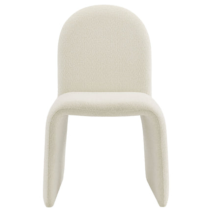 Modway EEI-7231 Junia Boucle Upholstered Arch Armless Dining Chair Modway