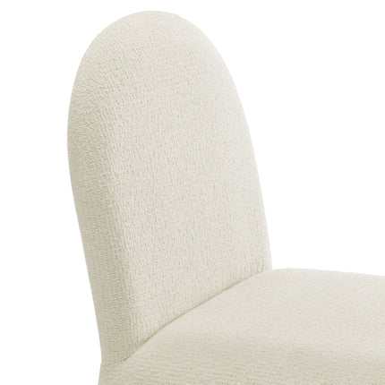 Modway EEI-7231 Junia Boucle Upholstered Arch Armless Dining Chair Modway