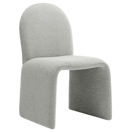 Modway EEI-7231 Junia Boucle Upholstered Arch Armless Dining Chair Modway