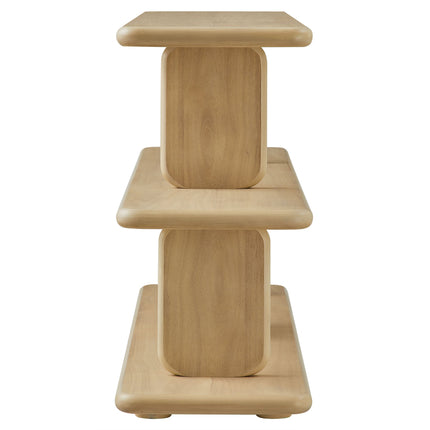 Modway EEI-7232 Lyle Sculptural 2-Tier Bookshelf Modway