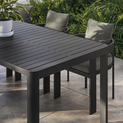 Modway EEI-7236 Tahoe Outdoor Patio Aluminum Extendable Dining Table - Plaza Home Decor
