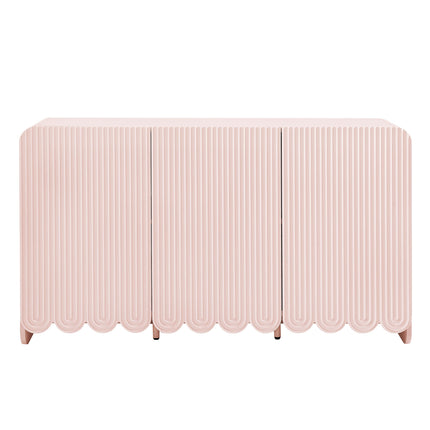 Modway EEI-7241 Dahlia Fluted and Scalloped Sideboard Storage Cabinet Modway