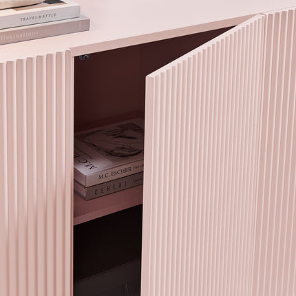 Modway EEI-7241 Dahlia Fluted and Scalloped Sideboard Storage Cabinet Modway