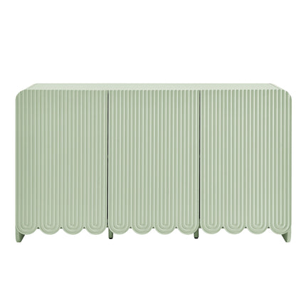 Modway EEI-7241 Dahlia Fluted and Scalloped Sideboard Storage Cabinet Modway