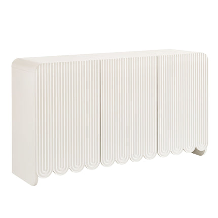 Modway EEI-7241 Dahlia Fluted and Scalloped Sideboard Storage Cabinet Modway