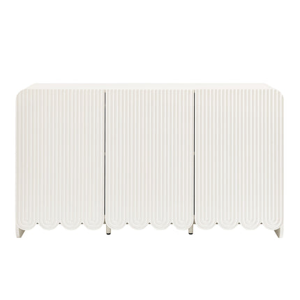 Modway EEI-7241 Dahlia Fluted and Scalloped Sideboard Storage Cabinet Modway