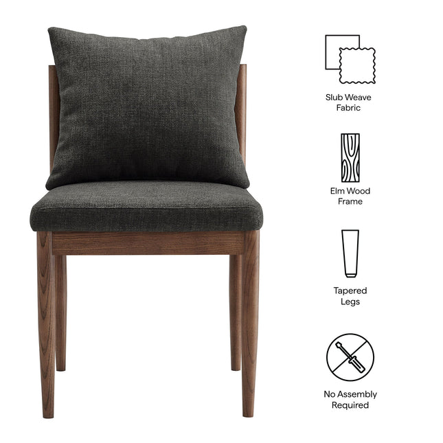 Modway EEI-7242 Remington Wood Dining Side Chair Modway
